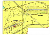 Карта градостроительного зонирования Трутнево, Слободка
